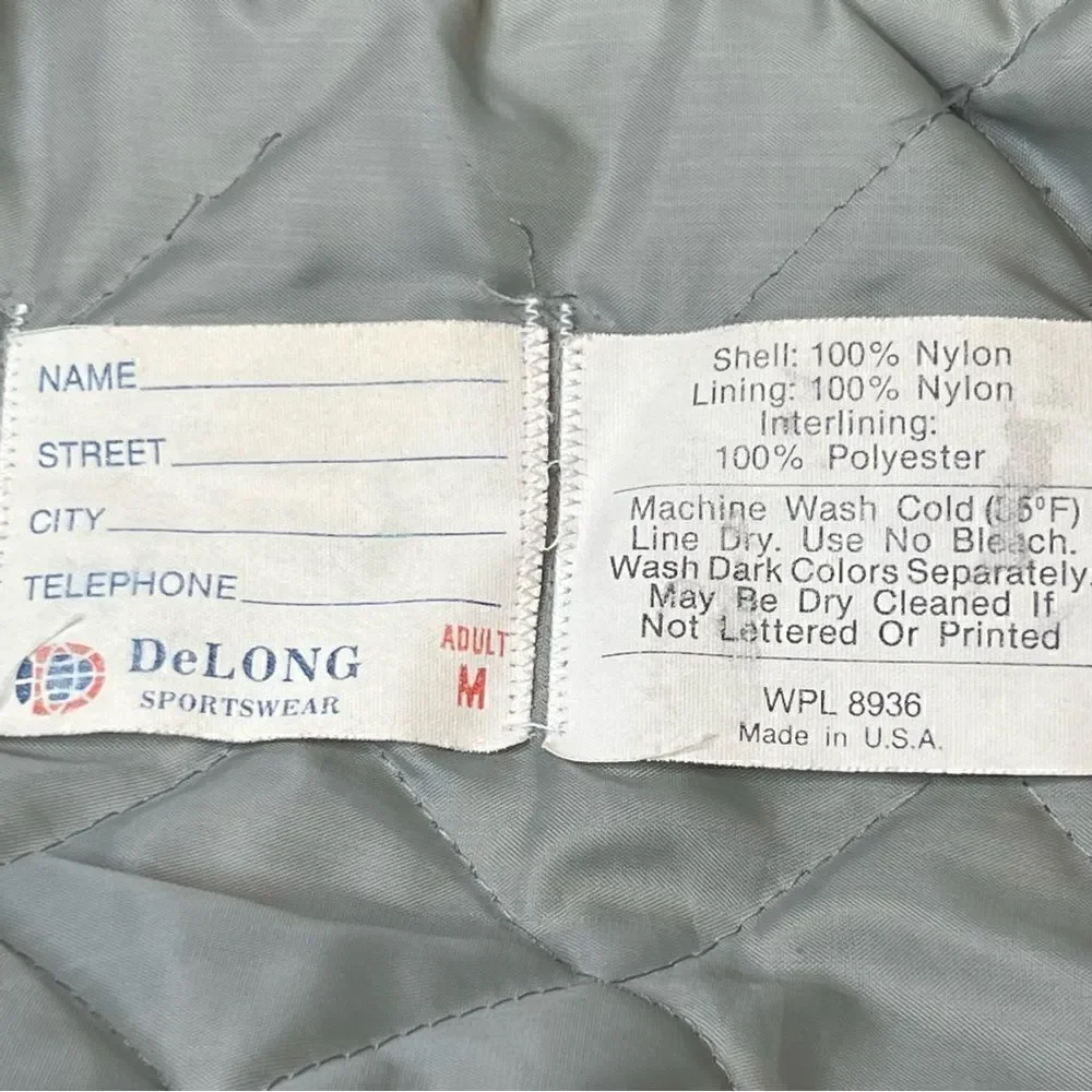 DeLong Sportswear great vintage